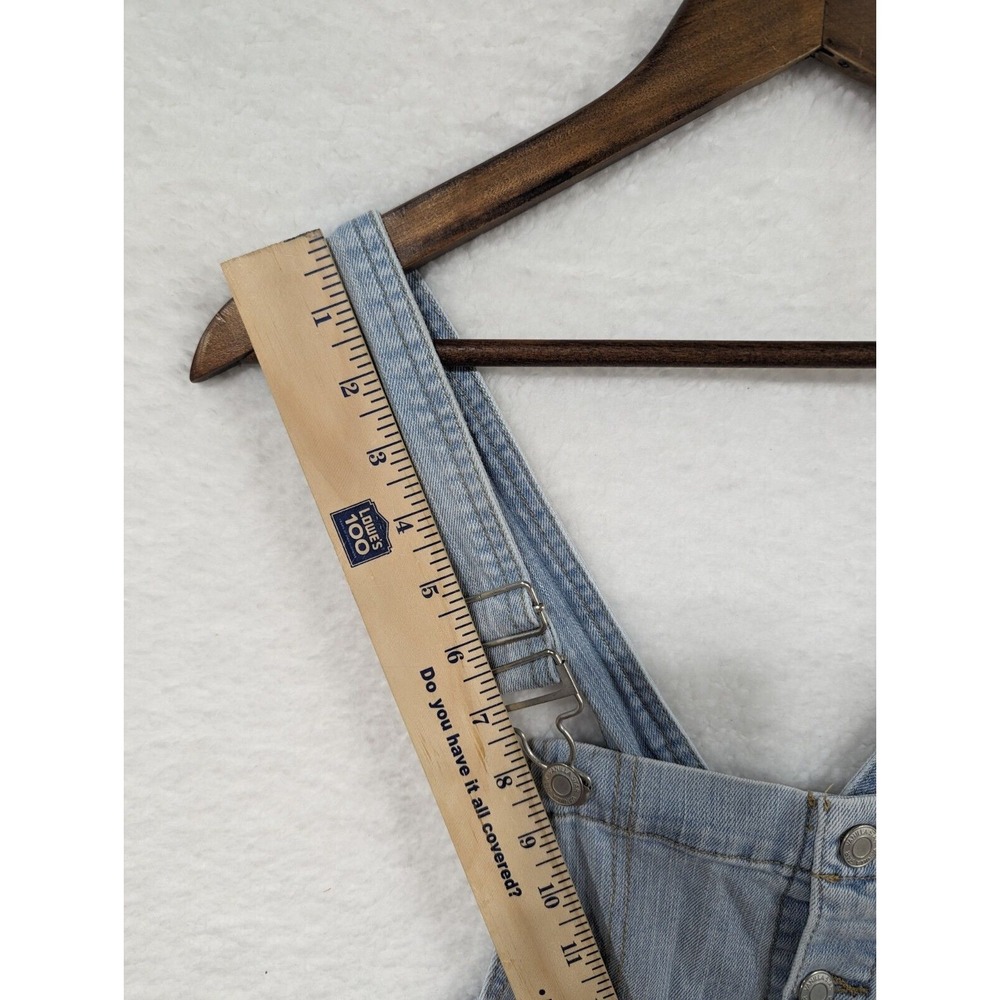Womens Vanilla Star Distressed Overalls Denim Blue Size 5 - Picture 8 of 16